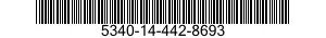 5340-14-442-8693 BRACKET,MULTIPLE ANGLE 5340144428693 144428693