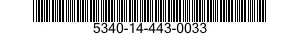 5340-14-443-0033 BRACKET,ANGLE 5340144430033 144430033
