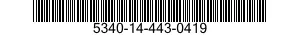 5340-14-443-0419 HANDLE,BOW 5340144430419 144430419