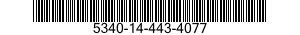 5340-14-443-4077 BRACKET,MULTIPLE ANGLE 5340144434077 144434077