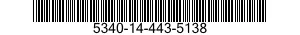 5340-14-443-5138 BRACKET,ANGLE 5340144435138 144435138