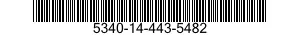 5340-14-443-5482 BRACKET,ANGLE 5340144435482 144435482
