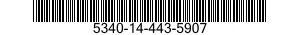5340-14-443-5907 BRACKET,MULTIPLE ANGLE 5340144435907 144435907