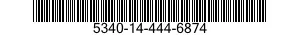 5340-14-444-6874 BRACKET,ANGLE 5340144446874 144446874