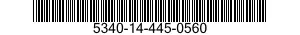 5340-14-445-0560 BRACKET,MOUNTING 5340144450560 144450560