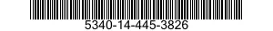 5340-14-445-3826 BRACKET,MOUNTING 5340144453826 144453826