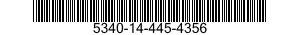5340-14-445-4356 BRACKET,SHELF 5340144454356 144454356