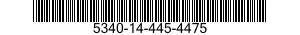 5340-14-445-4475 BRACKET,ANGLE 5340144454475 144454475