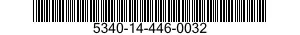 5340-14-446-0032 BRACKET,ANGLE 5340144460032 144460032