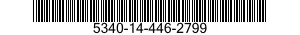 5340-14-446-2799 BRACKET,ANGLE 5340144462799 144462799