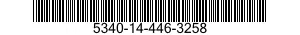 5340-14-446-3258 BRACKET,ANGLE 5340144463258 144463258