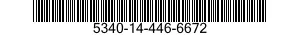 5340-14-446-6672 BRACKET,MOUNTING 5340144466672 144466672