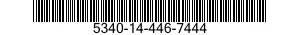 5340-14-446-7444 BRACKET,ANGLE 5340144467444 144467444