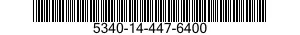 5340-14-447-6400 BRACKET,ANGLE 5340144476400 144476400