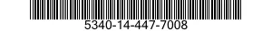 5340-14-447-7008 LOCKING PLATE,NUT AND BOLT 5340144477008 144477008