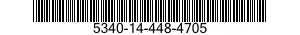 5340-14-448-4705 BRACKET,ANGLE 5340144484705 144484705
