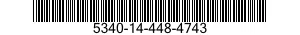 5340-14-448-4743 BRACKET,MOUNTING 5340144484743 144484743