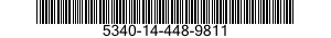 5340-14-448-9811 HANDLE,MANUAL CONTROL 5340144489811 144489811