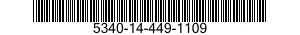 5340-14-449-1109 BRACKET,MULTIPLE ANGLE 5340144491109 144491109