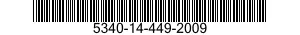 5340-14-449-2009 BRACKET,ANGLE 5340144492009 144492009