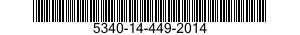 5340-14-449-2014 BRACKET,ANGLE 5340144492014 144492014