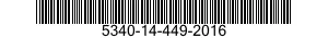 5340-14-449-2016 BRACKET,ANGLE 5340144492016 144492016