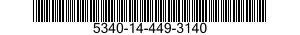 5340-14-449-3140 BRACKET,MULTIPLE ANGLE 5340144493140 144493140