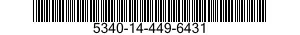 5340-14-449-6431 HANDLE,CRANK 5340144496431 144496431