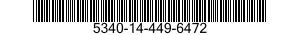 5340-14-449-6472 BRACKET,ANGLE 5340144496472 144496472