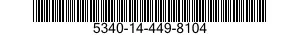5340-14-449-8104 DAMPER,SHIMMY 5340144498104 144498104