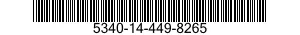 5340-14-449-8265 BRACKET,MULTIPLE ANGLE 5340144498265 144498265