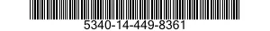 5340-14-449-8361 BUTTON,PLUG 5340144498361 144498361