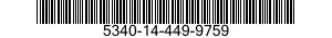 5340-14-449-9759 RETAINER,ELECTRICAL SHIELD 5340144499759 144499759