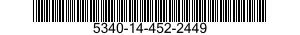 5340-14-452-2449 BRACKET,MULTIPLE ANGLE 5340144522449 144522449