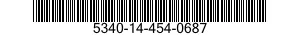 5340-14-454-0687 BRACKET,MULTIPLE ANGLE 5340144540687 144540687