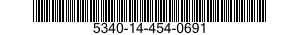 5340-14-454-0691 BRACKET,MULTIPLE ANGLE 5340144540691 144540691