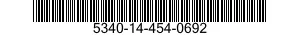 5340-14-454-0692 BRACKET,MULTIPLE ANGLE 5340144540692 144540692