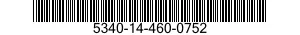 5340-14-460-0752 CLAMP,BLOCK,SECTION 5340144600752 144600752