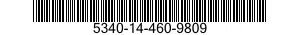 5340-14-460-9809 LEAF,BUTT HINGE 5340144609809 144609809