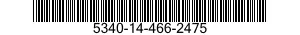 5340-14-466-2475 PLATE,MOUNTING 5340144662475 144662475