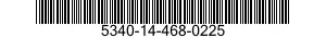 5340-14-468-0225 BRACKET,ENGINE ACCESSORY 5340144680225 144680225