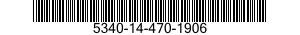 5340-14-470-1906 BRACKET,MULTIPLE ANGLE 5340144701906 144701906