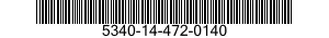 5340-14-472-0140 HOOK,SUPPORT 5340144720140 144720140