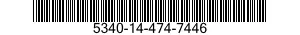 5340-14-474-7446 BRACKET,MOUNTING 5340144747446 144747446