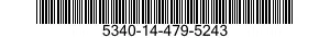 5340-14-479-5243 LOCKING PLATE,NUT AND BOLT 5340144795243 144795243