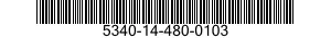 5340-14-480-0103 BRACKET,MOUNTING 5340144800103 144800103