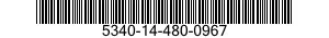 5340-14-480-0967 HANDLE,BOW 5340144800967 144800967