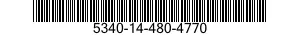 5340-14-480-4770 BRACKET,MULTIPLE ANGLE 5340144804770 144804770