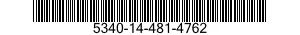 5340-14-481-4762 BRACKET,SHELF 5340144814762 144814762
