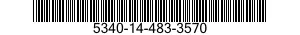 5340-14-483-3570 PLUG ASSEMBLY,SEALING 5340144833570 144833570